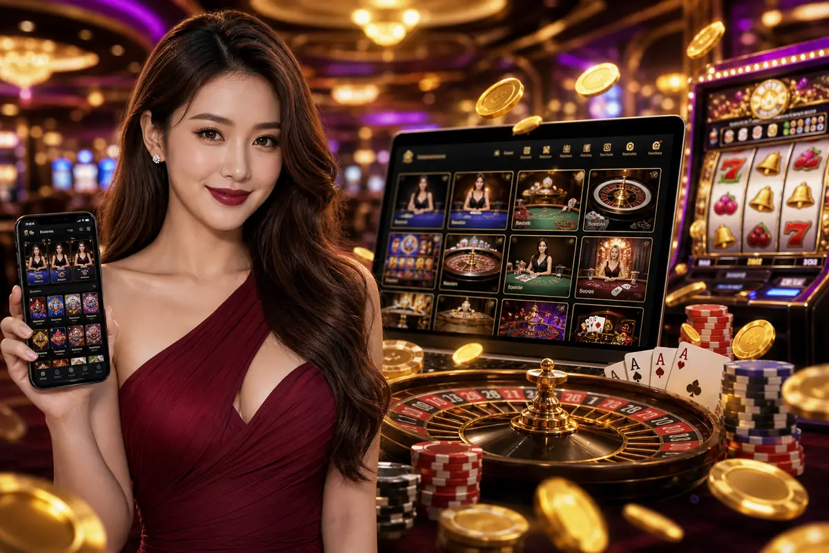 rmc8 live baccarat studio dealer profesional
